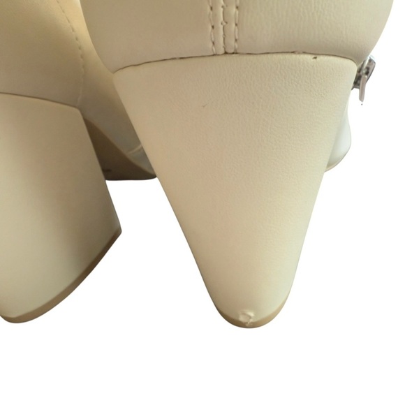 Dolce Vita Nello Womens Faux Leather Pointed Toe Ankle Boots Size 10 - Picture 3 of 7